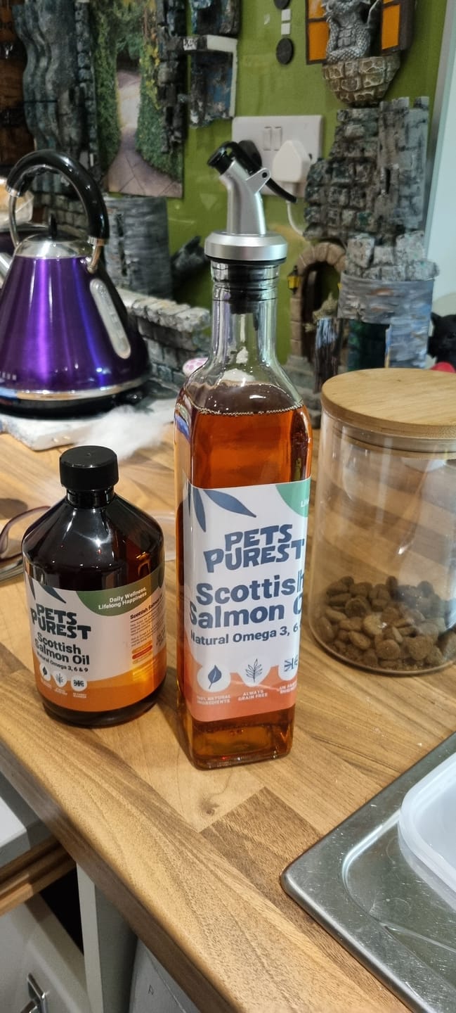 Customer photo review of Natural Scottish Salmon Oil