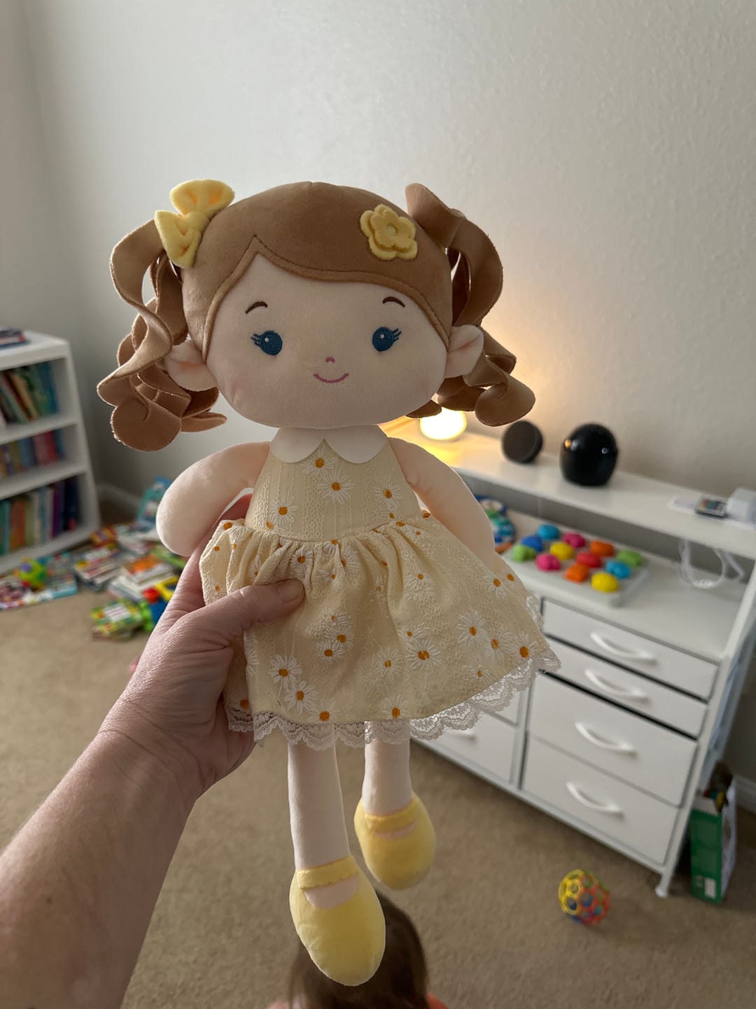 Customer photo review of Personalized Daisy Girl - Yellow
