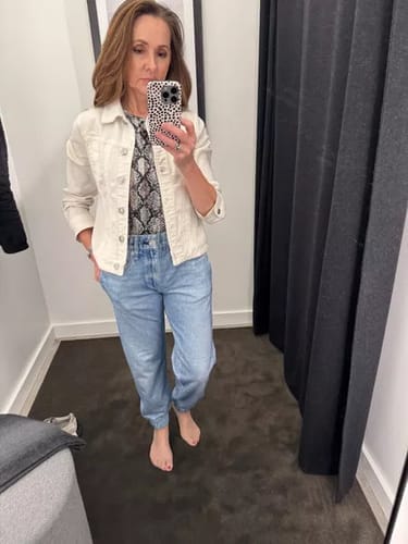 Customer photo review of Sweatpant Jeans