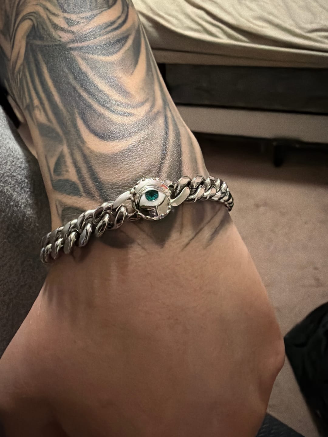 Customer photo review of EVIL EYE BRACELET