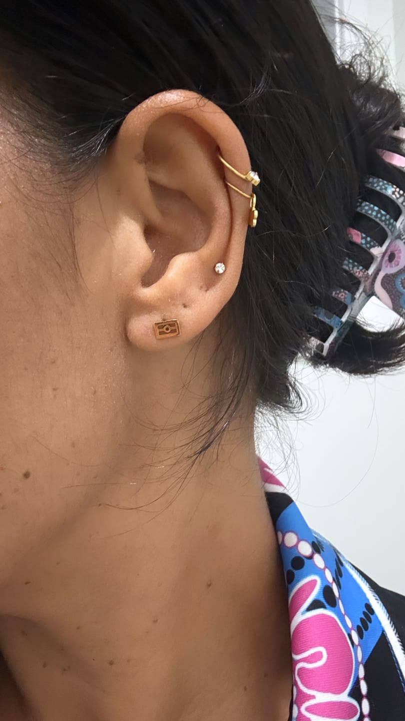 Customer photo review of MINI STUDS