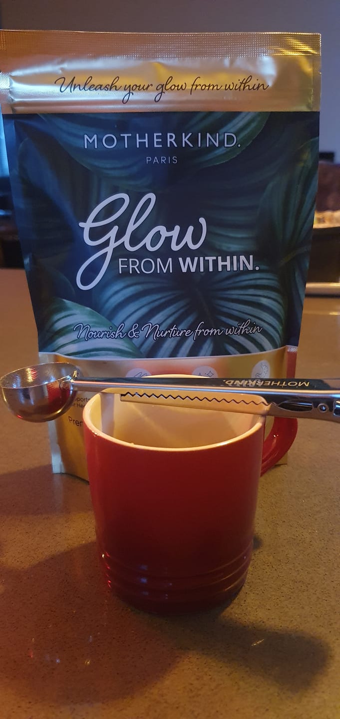 Customer photo review of Glow From Within Collagen Starter Kit