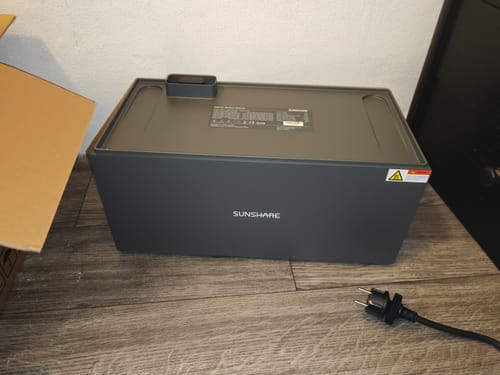 Customer photo review of Glory Semi-Solid Balkonkraftwerk mit Speicher