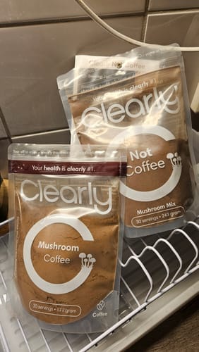 Customer photo review of Mushroom coffee
