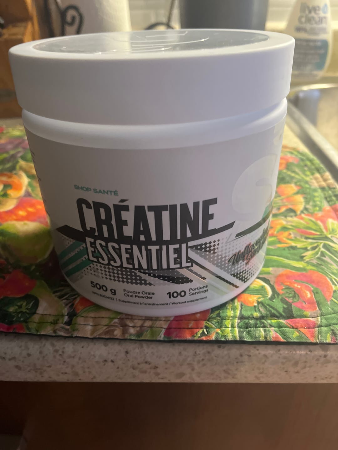 Customer photo review of Shop Santé - Essentiel Créatine - 500g