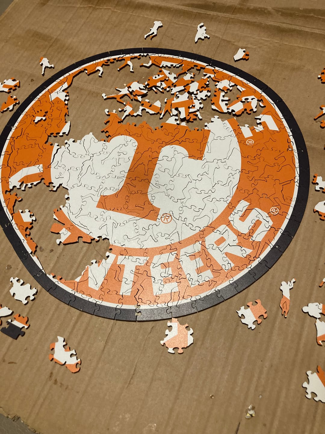 Customer photo review of University of Tennessee - Wooden Puzzle