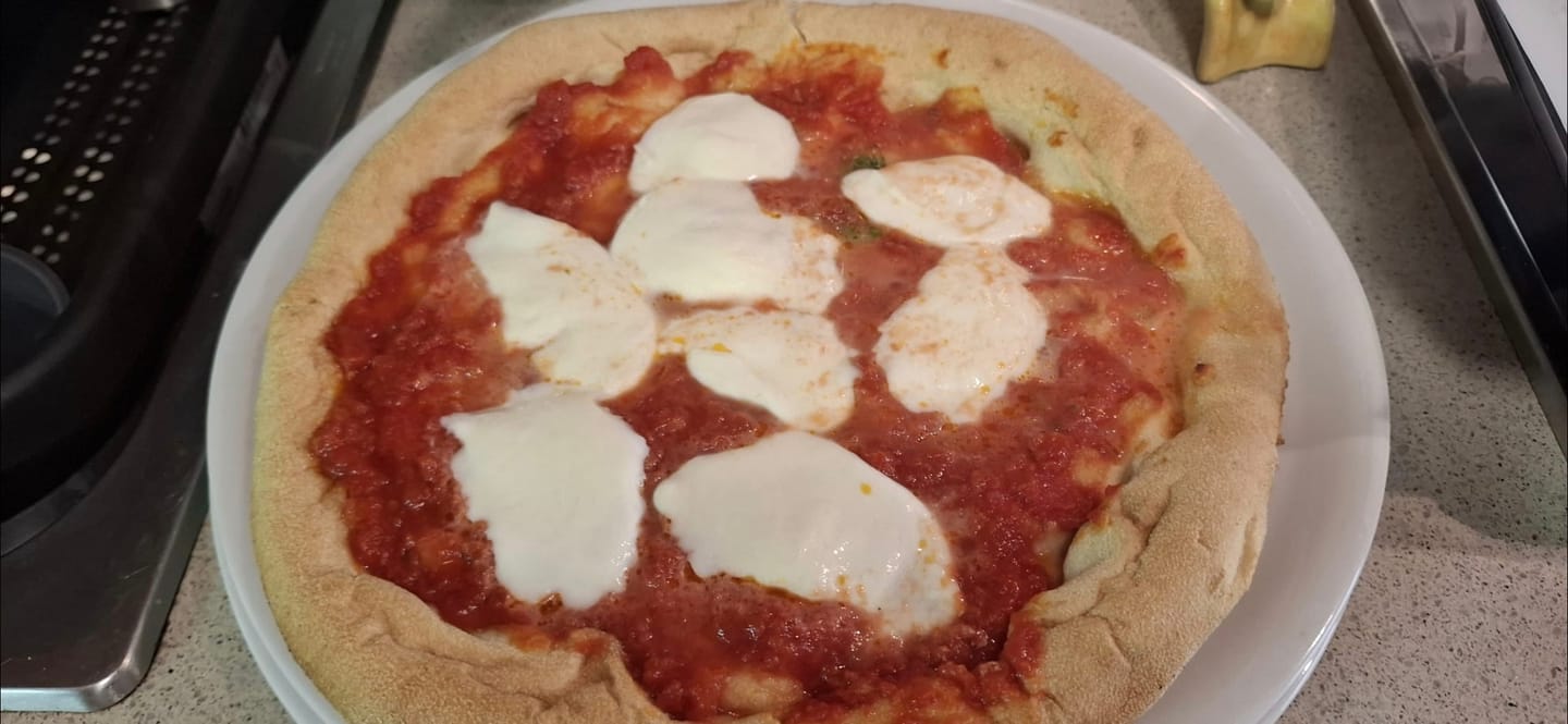 Customer photo review of Pizza sorriso "Low Carb Extreme"