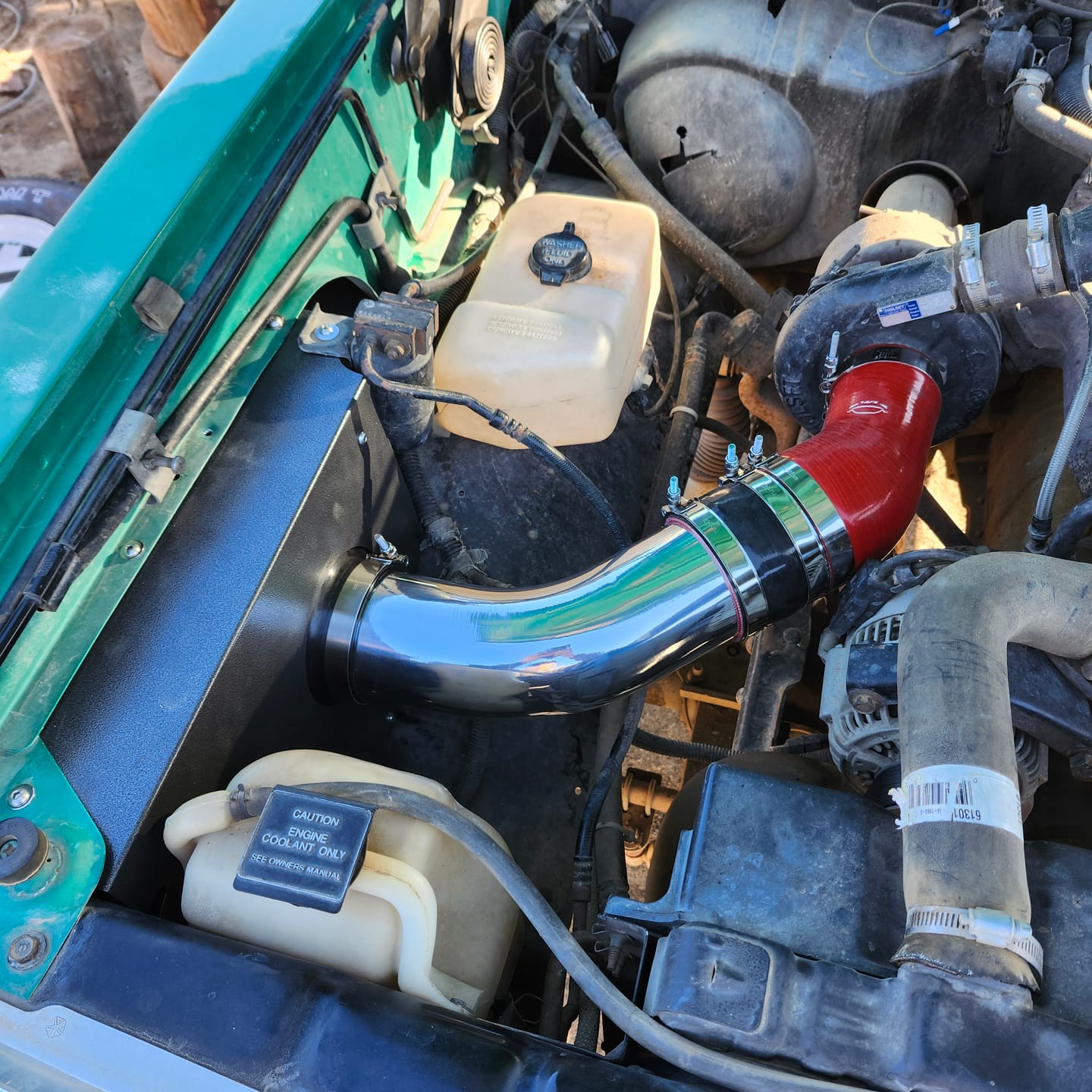 Customer photo review of 1989-1993 Dodge Ram 250/350 BHAF Cold Air Intake Kit