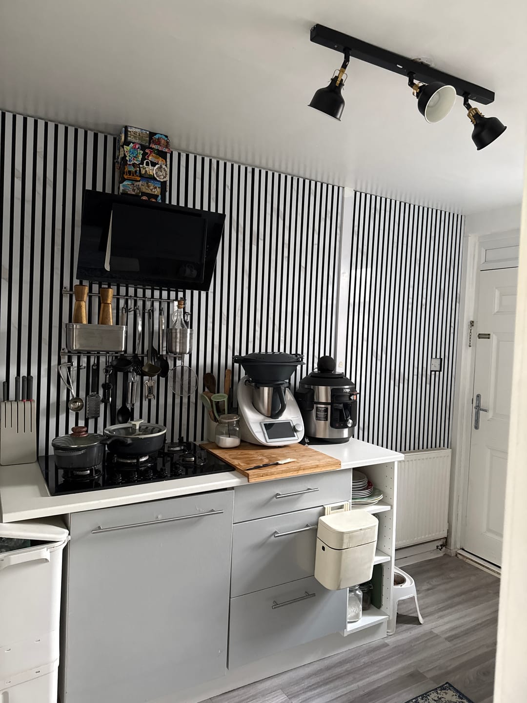 Customer photo review of Premium Acoustic Marble Wall Panel (Multiple Colours)
