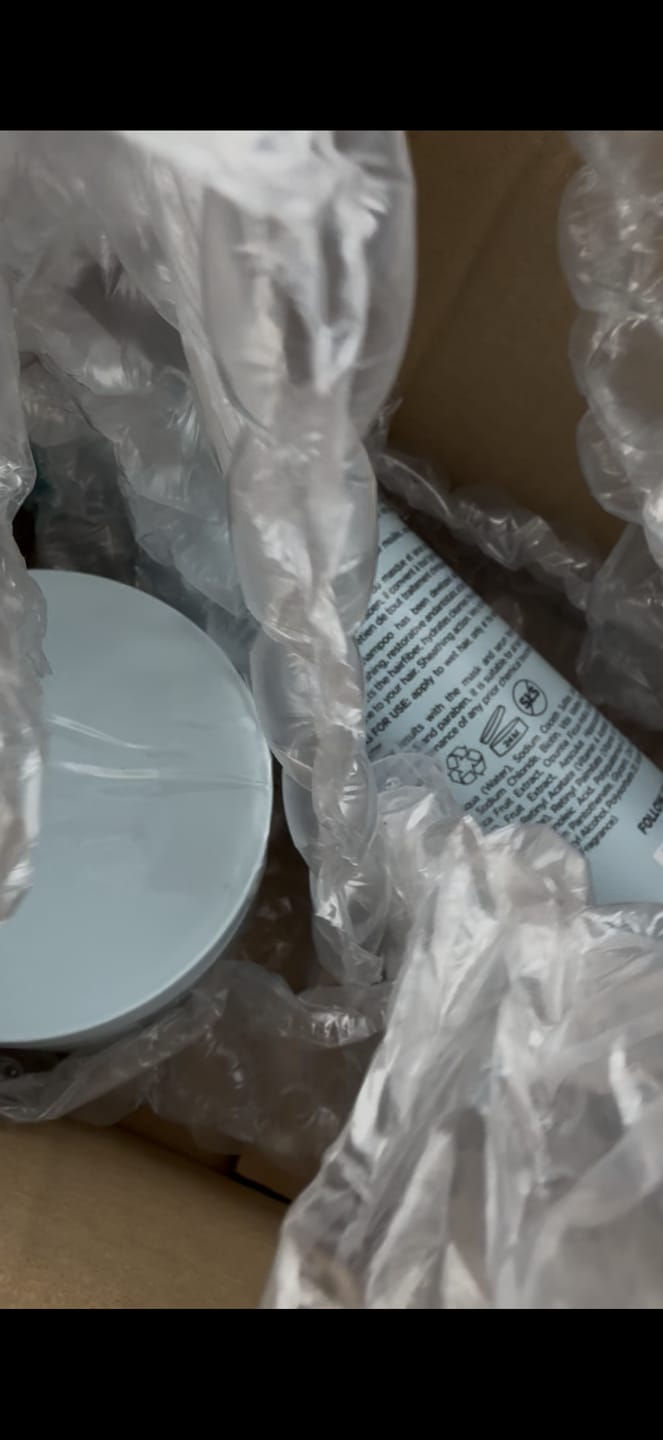 Customer photo review of Gamme Amla Tanino - Kit complet - Shampooing, masque et sérum