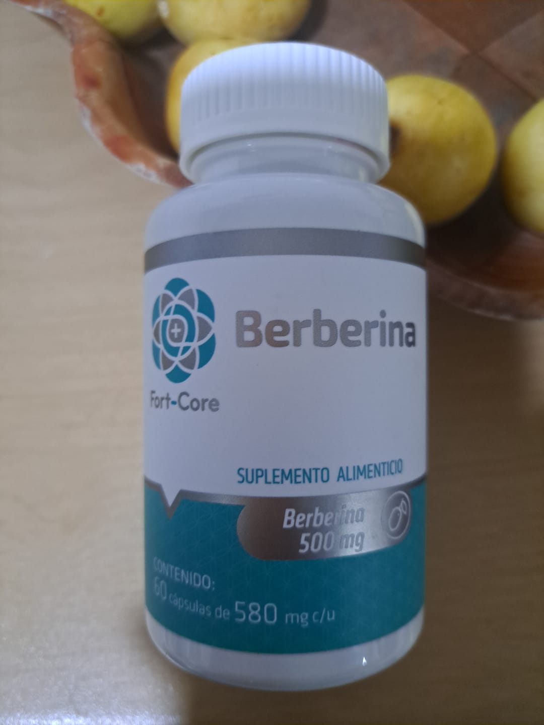 Customer photo review of Berberina Fort Core | Berberina HCL | 60 Cápsulas