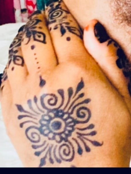 Customer photo review of 8 Ounce Bottle of Fresh Jagua tattoo Gel
