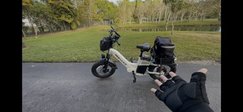 Customer photo review of 2026 WALLKE H7 Ultra Step-Thru |  Off-grid PowerStorage E-Bike