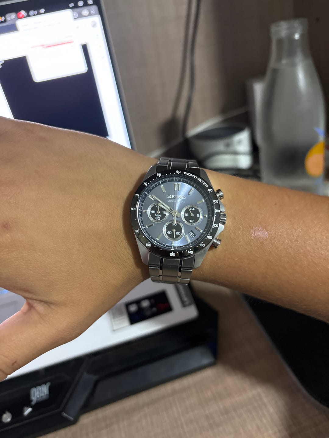 Customer photo review of Reloj Seiko SBTR027 Chronograph Quartz 42,2mm JDM