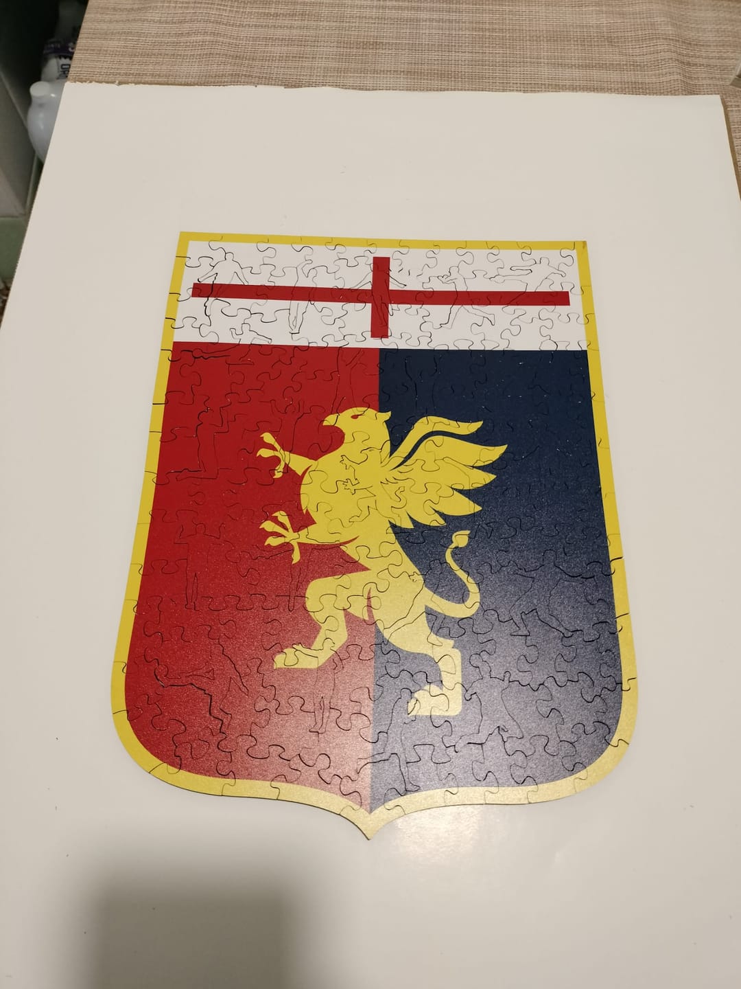 Customer photo review of Logo Genoa® - Puzzle di Legno