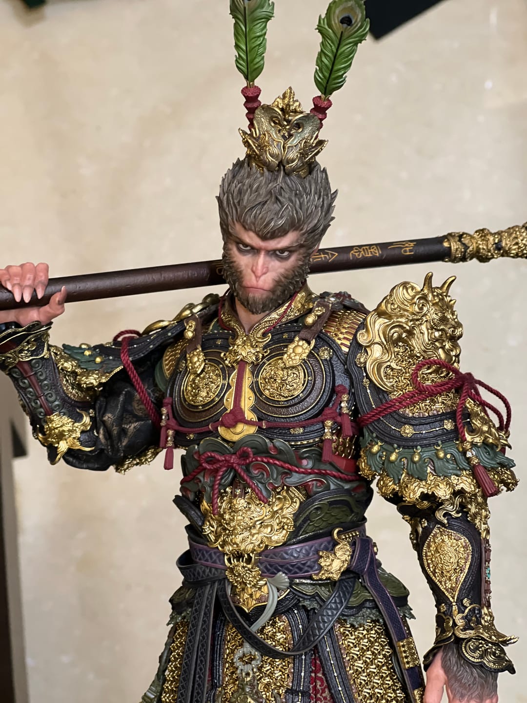 Customer photo review of Black Myth: Wukong Great Sage Armor Set 1/6 Collectible Figure