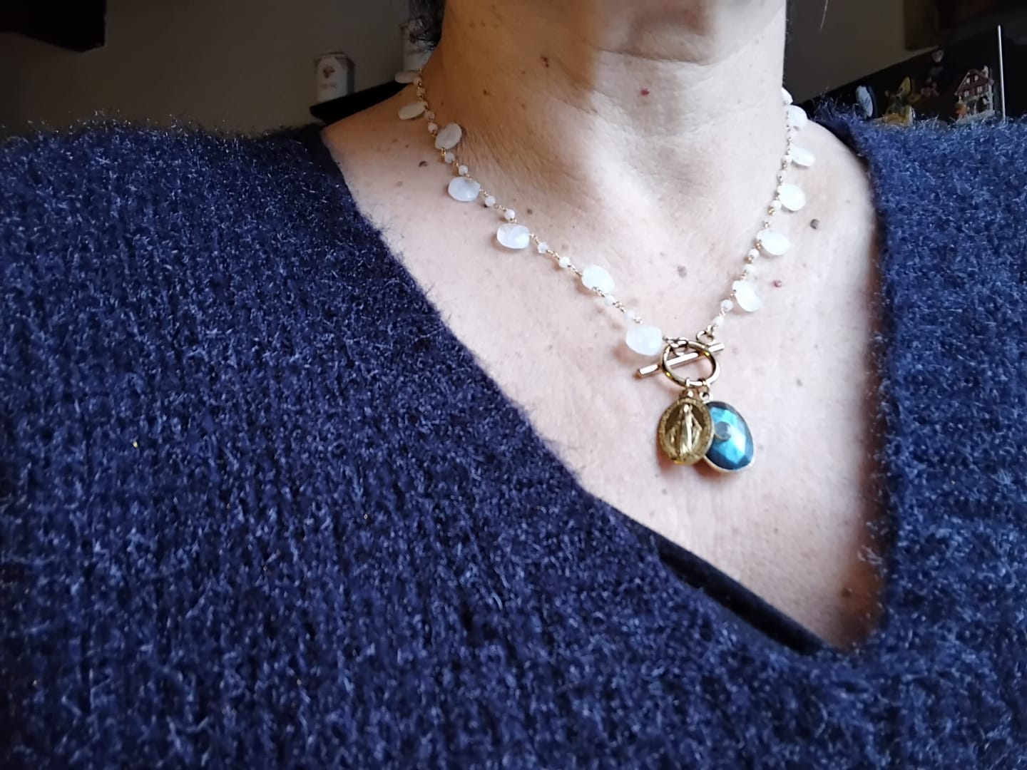 Customer photo review of Collier Jardin d'Hiver