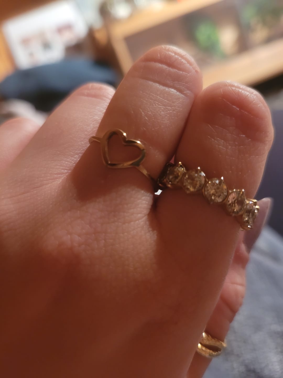 Customer photo review of Rosim Ring | 18K vergoldet
