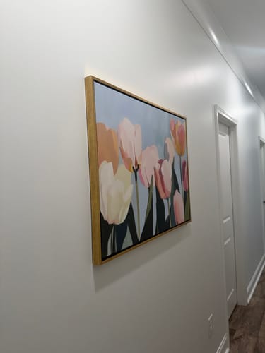 Customer photo review of Soft Field Canvas Art