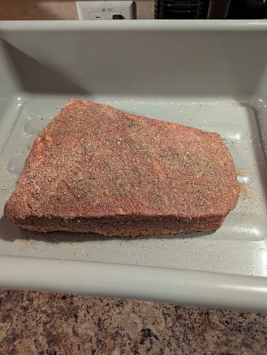 Customer photo review of Beef Brisket