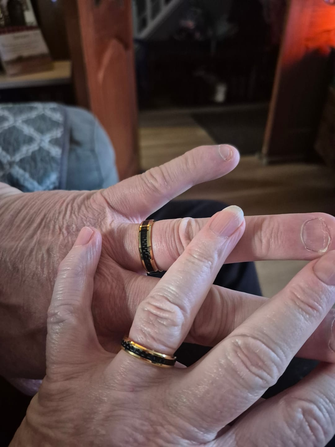 Customer photo review of The Third Dimension 6mm Wonder Ring