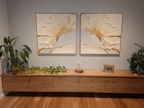 Customer review photo for Plaster Art Texture Painting #SG521