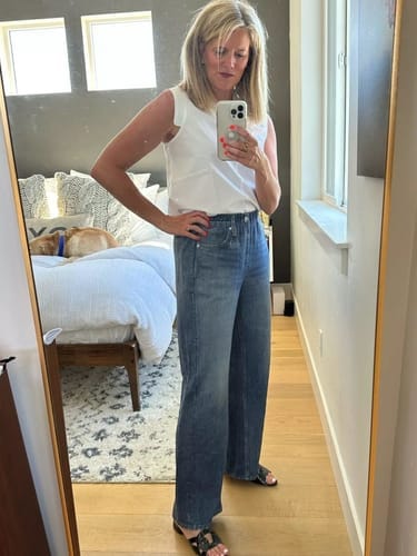 Customer photo review of Sweatpant Jeans