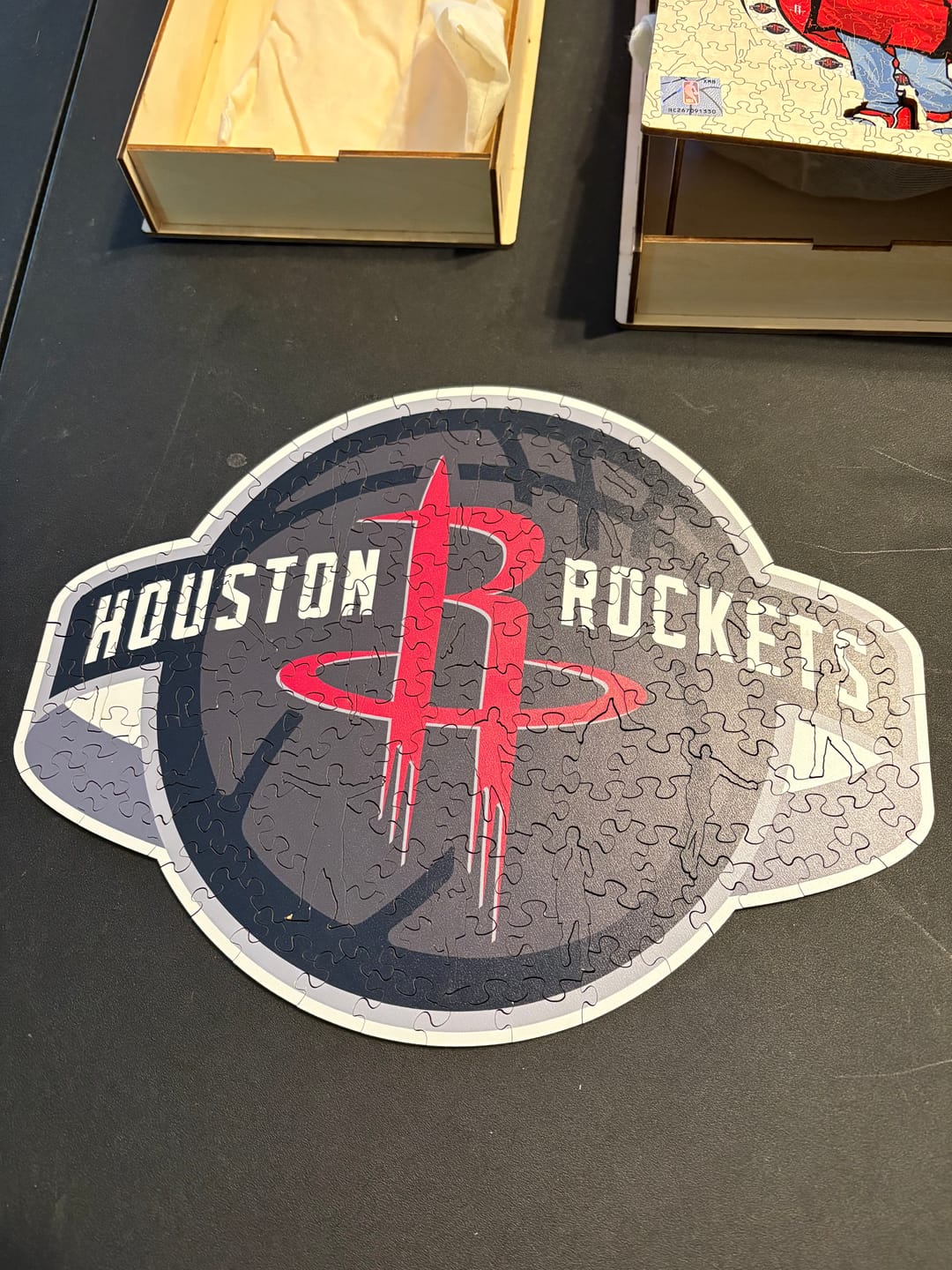 Customer photo review of Houston Rockets™ - Wooden Puzzle