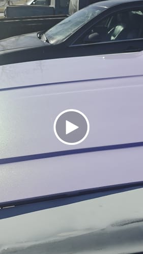 Customer video review of Purple Soft Shift Paint Basecoat