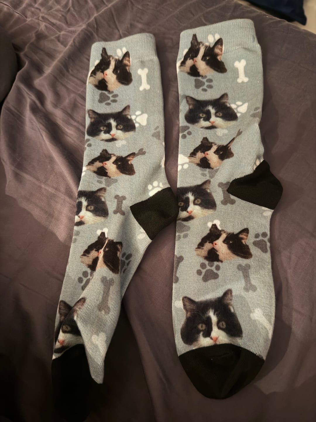 Customer photo review of Dein Foto - Individuelle Socken