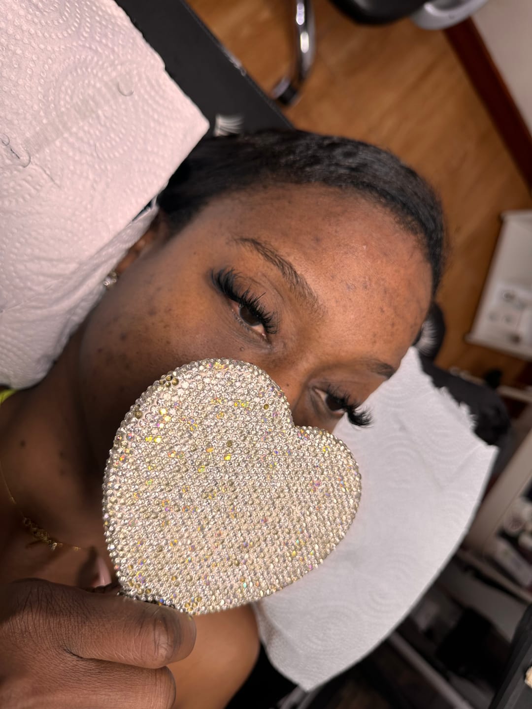 Customer photo review of Cashmere Smart Fan™ Lash