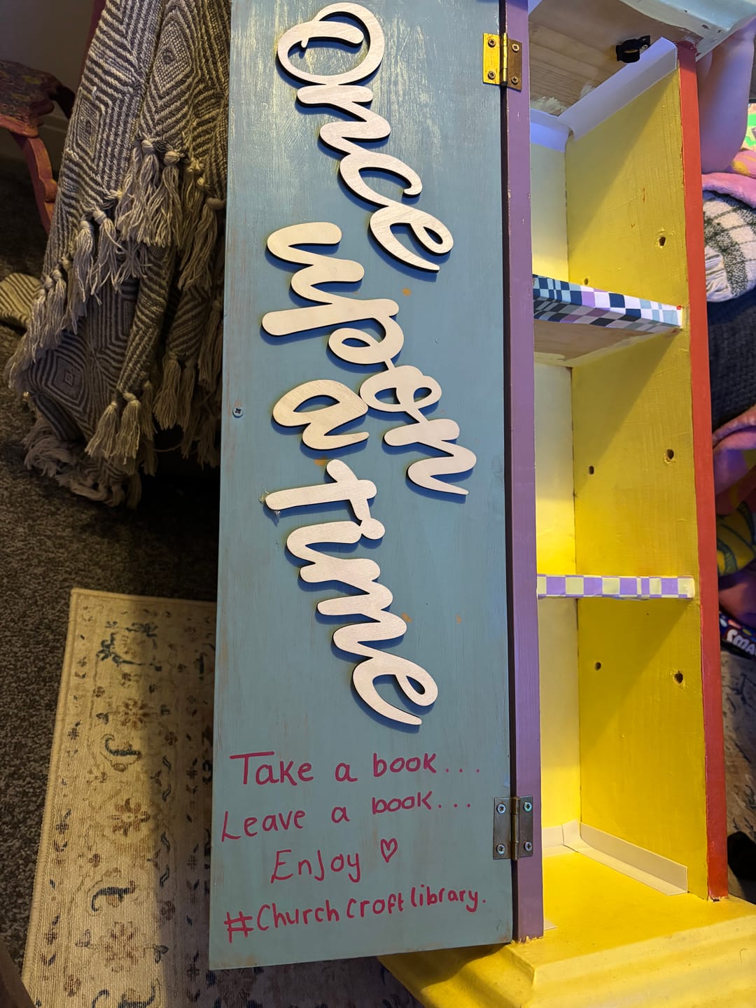 Customer photo review of Little Free Library Official Charter Sign