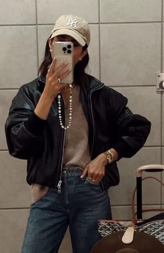 Customer photo review of Sweatpant Jeans