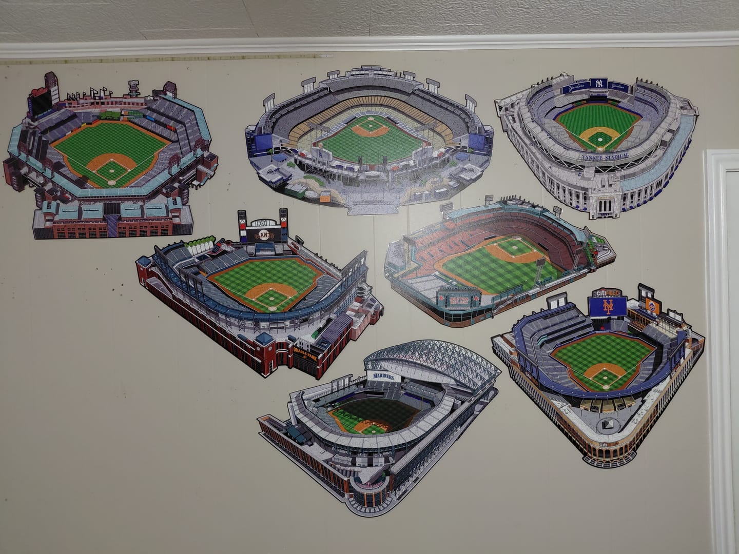 Customer photo review of New York Mets™ Citi Field Stadium - Wooden Puzzle