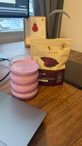 Customer photo review of Poudre d’Ube