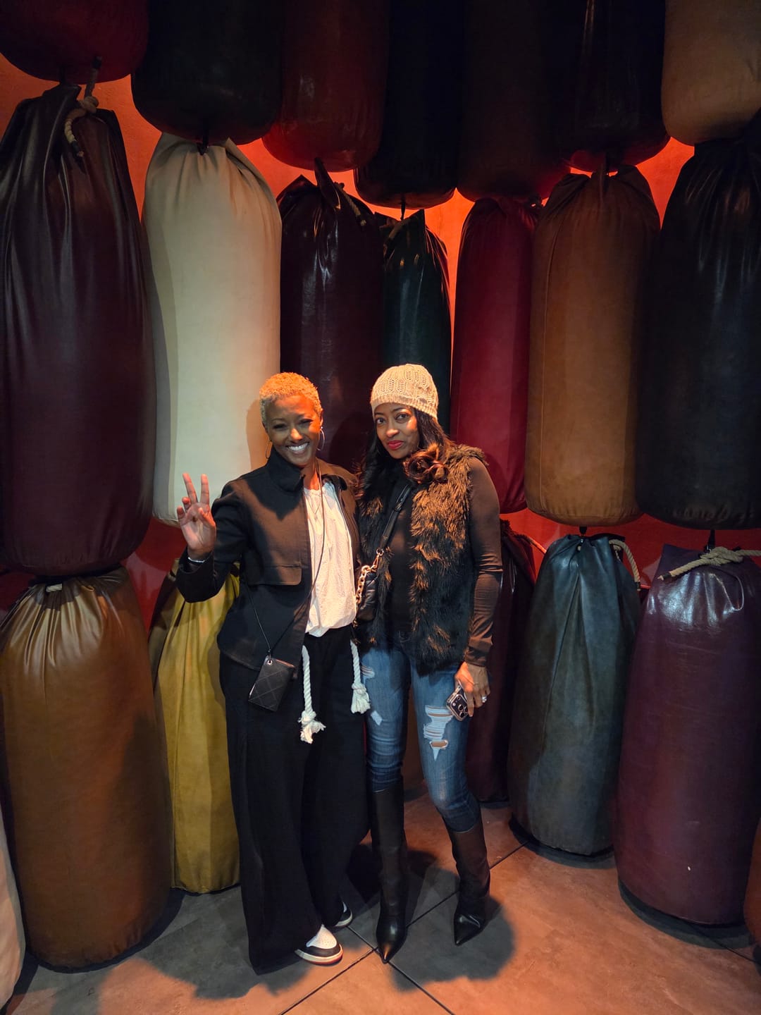 Customer photo review of Aelfric Eden Super Baggy Barrel Sweatpants
