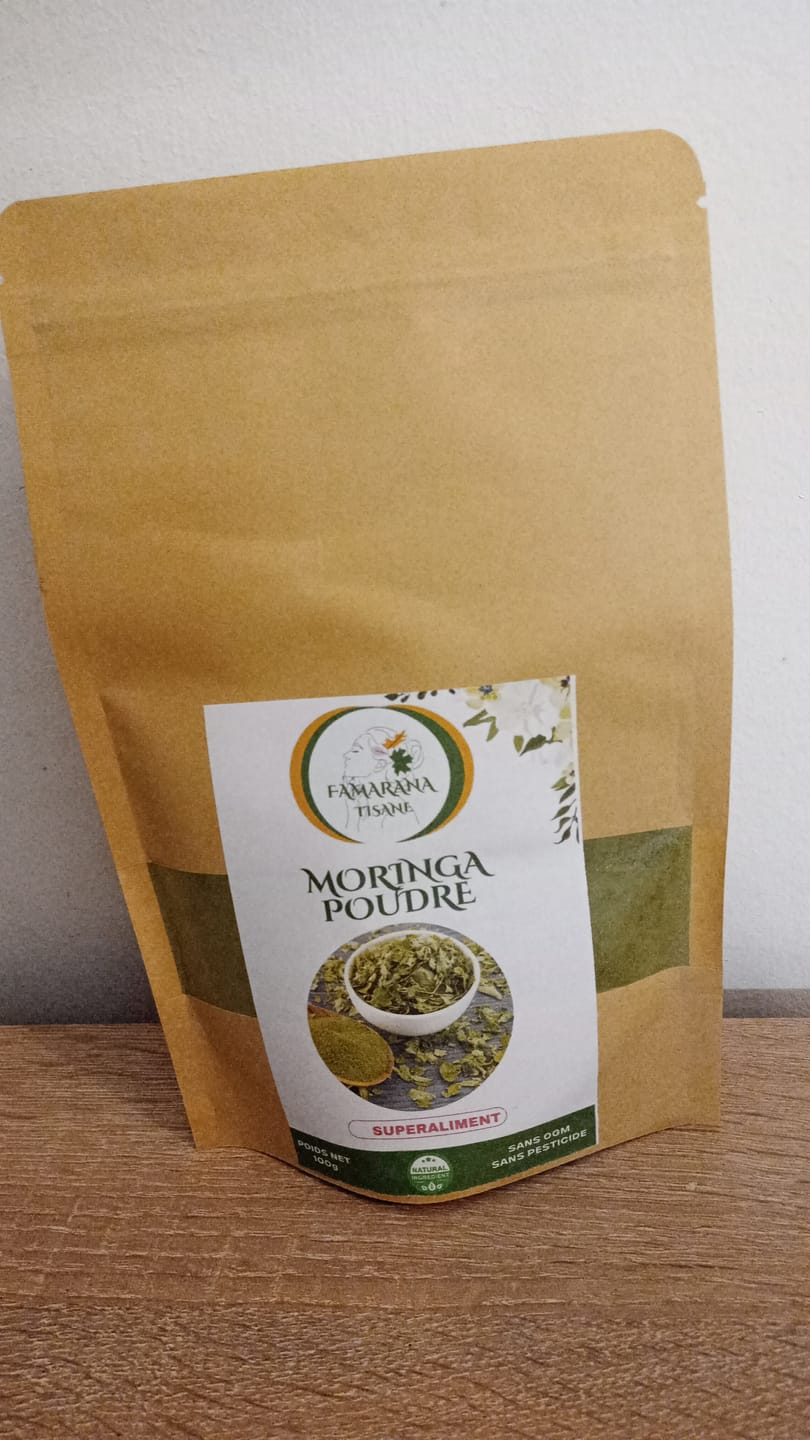 Customer photo review of POUDRE DE MORINGA