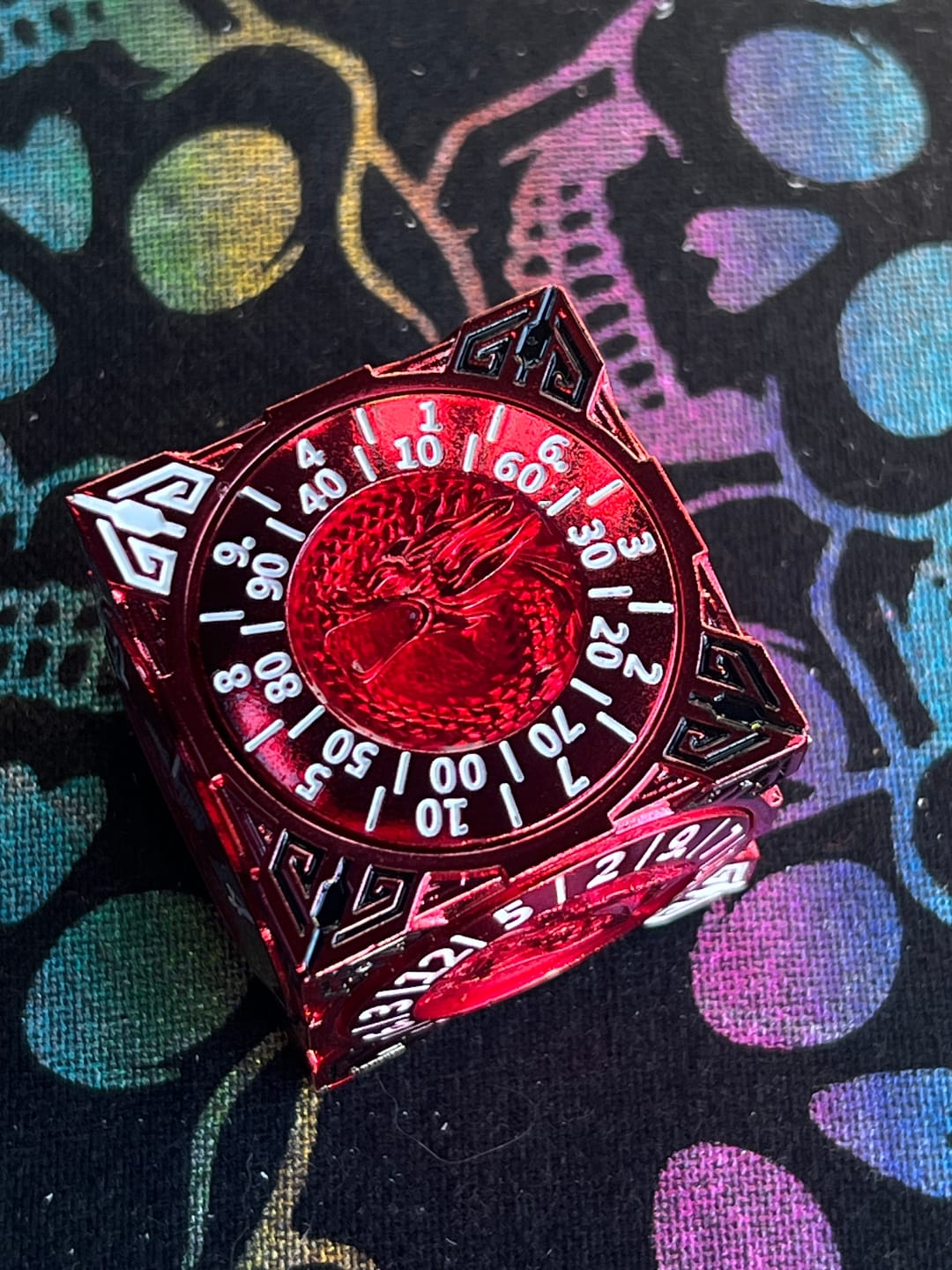 Customer photo review of Masters Dice Relic #000 – Class Legacy Spinner | 7 -in-1 Dual-Spinner Metal Dice