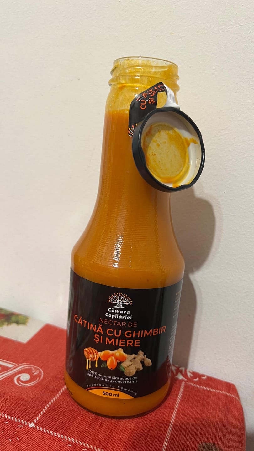 Customer photo review of Nectar de Cătină cu Miere și Ghimbir - 500ml