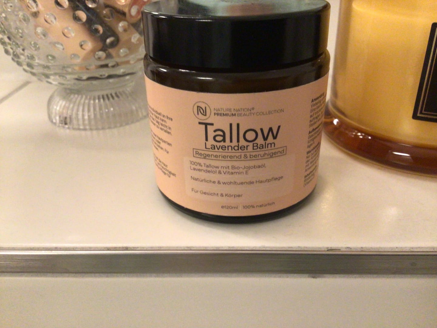 Customer photo review of Tallow Rindertalg Creme Lavendel – 100% natürliche und unparfümierte Hautpflege