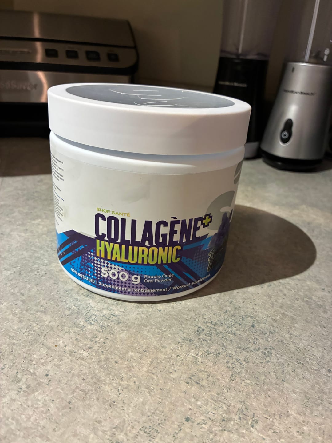 Customer photo review of Shop Santé - Collagène Marin + Acide Hyaluronique - 500g