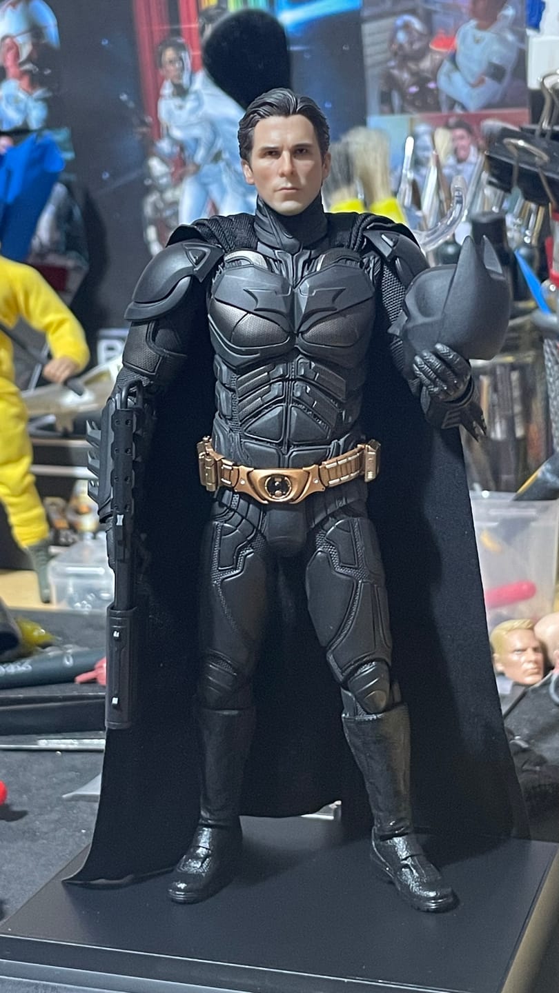 Customer photo review of Batman (TDKR) 1/12 Scale Figure - Deluxe & Standard
