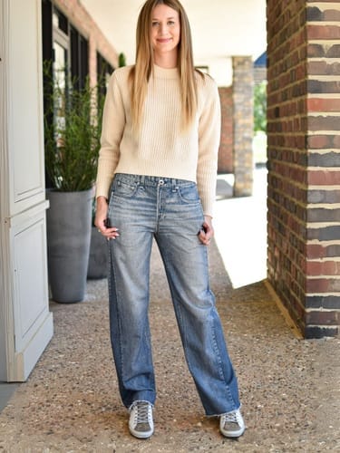 Customer photo review of Sweatpant Jeans