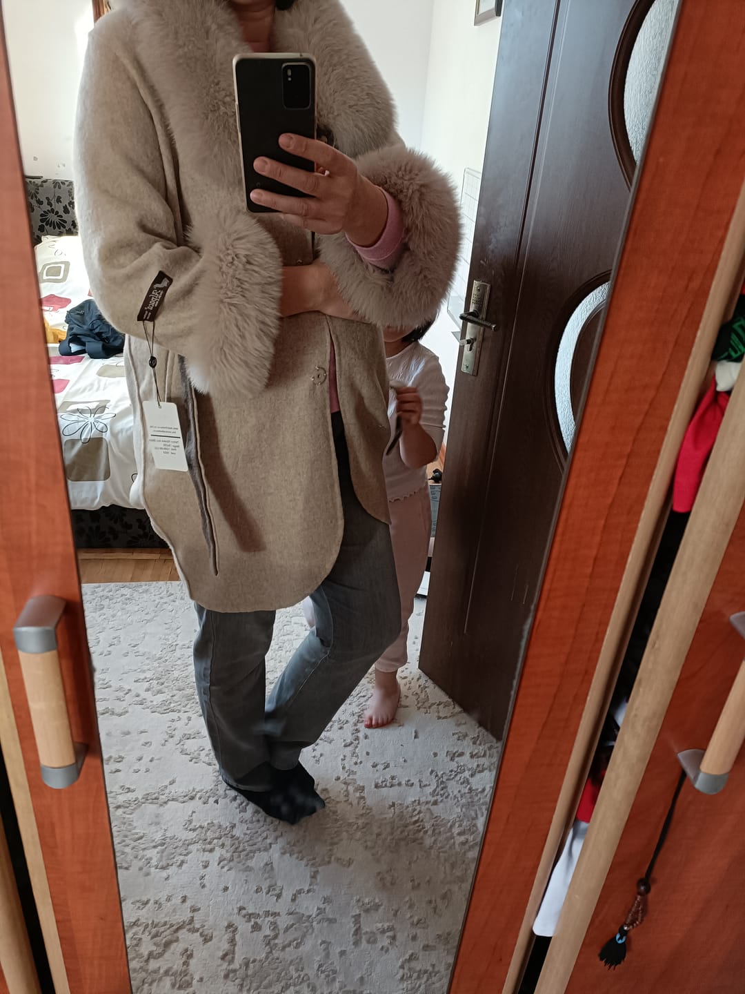 Customer photo review of Palton alpaka Ami Beige