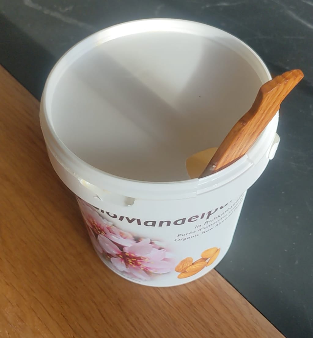 Customer photo review of Mandelpüree Bio in Rohkostqualität 1kg