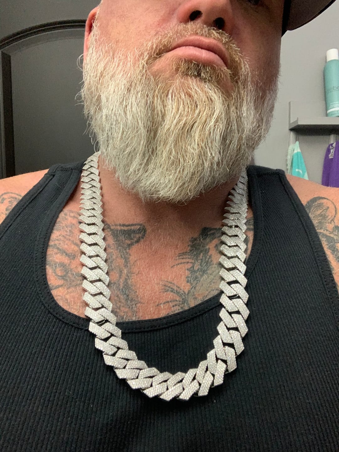 Customer photo review of FREE 3mm Cuban Chain
