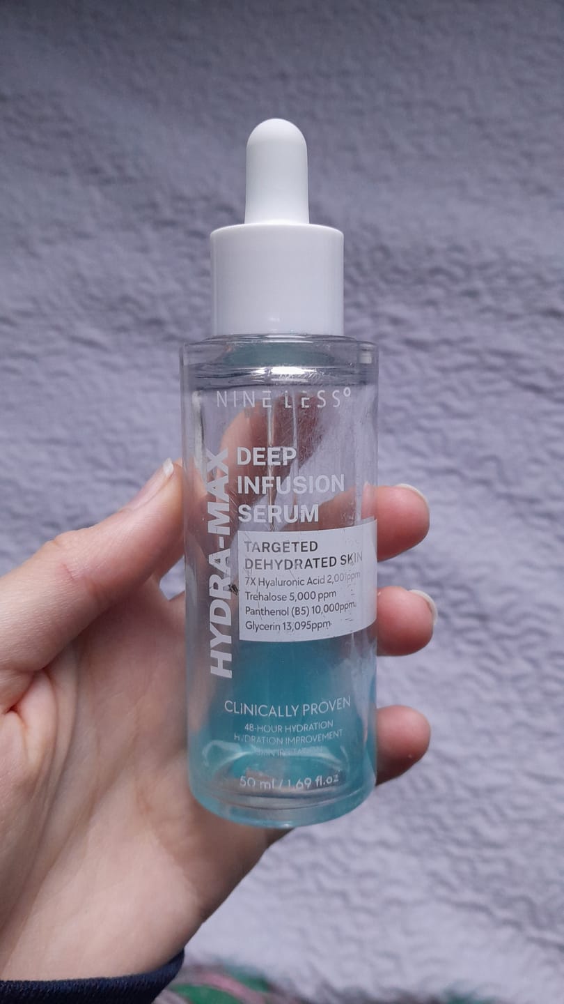 Customer photo review of Hydra Max Deep Infusion Serum