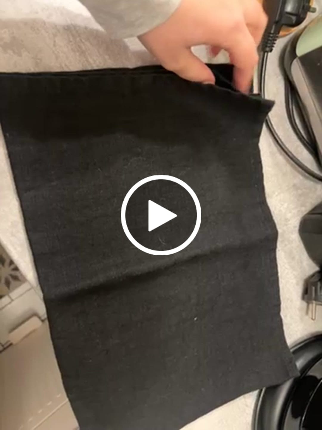 Customer video review of Torchon vaisselle 100% lin