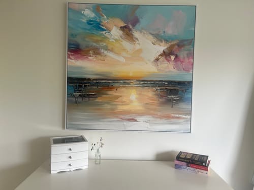 Customer photo review of Landscape Canvas Art #LCA033