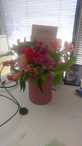 Customer photo review of Bloom and Bubble Flower Gift Set